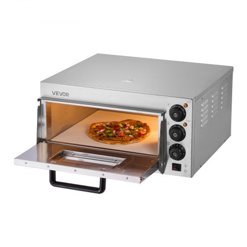 Commercial Countertop Pizza Oven Electric Pizza Oven for 40.6 cm Pizza Indoor