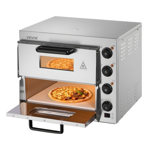 Commercial Countertop Pizza Oven Electric Pizza Oven for 40.6 cm Pizza Indoor
