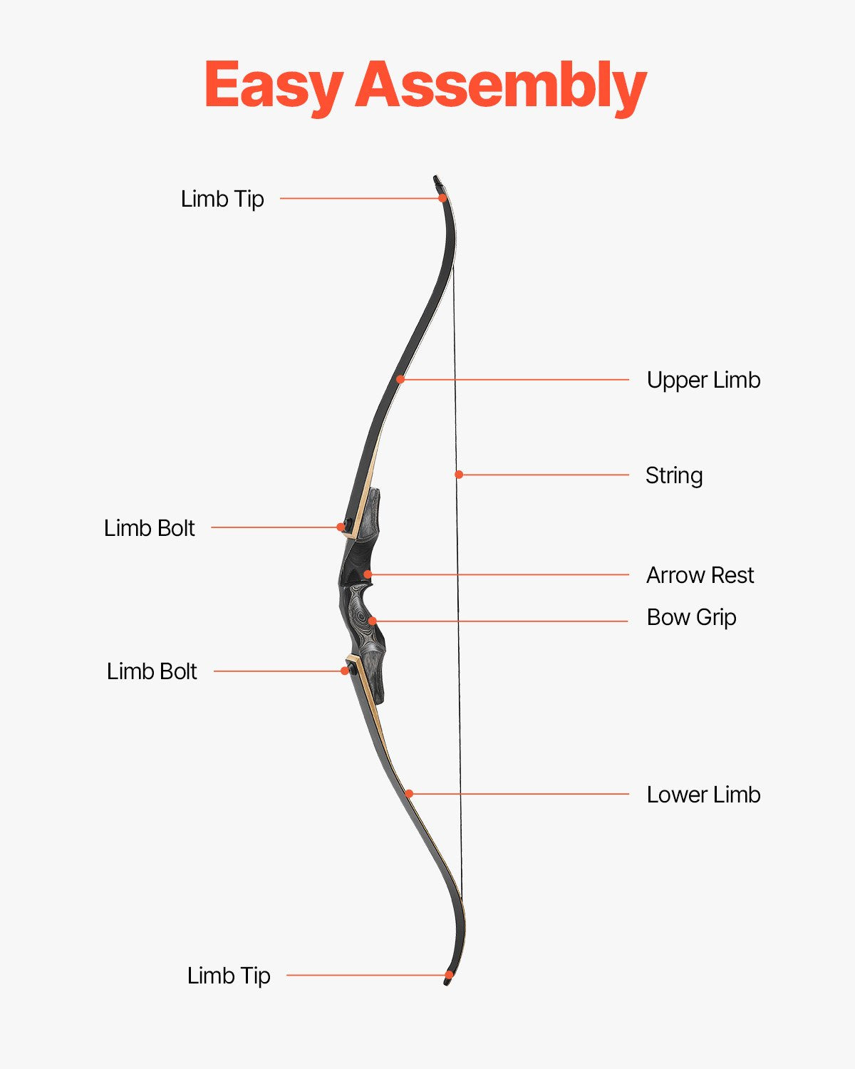 Recurve Bow and Arrows Kit, 60 inch Wooden Takedown Bows, Right Handed Ergonomic Archery Recurve Bow Package, Longbow for Outdoor Target Training Practice Hunting, Beginners to Advanced, 35 lbs