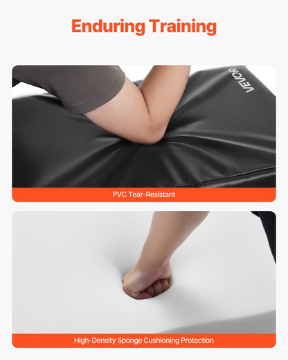 Football Blocking Dummy, 24x16 in Blocking Pads, Kick Shield Pad with Handles, High-Density Sponge Tackle Dummies, Heavy Duty Training Equipment for Basketball Hockey Lacrosse, Black, 1PCS