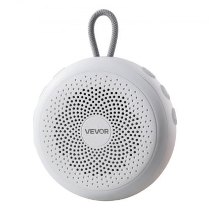 Sound Machine, 20 Soothing Sleep Sounds, 4-in-1 Hangable White Noise Sound Machine with Auto-Off Timer, Soft Ring Light, Memory Function and Child Lock, for Baby, Adults, Home, Office & Travel
