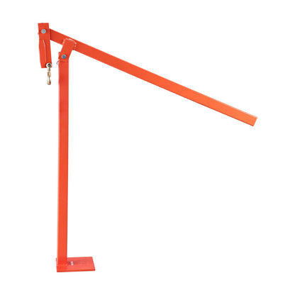 91,4 cm T-stolpsavdragare, kraftiga staketstolpsavdragare med avdragarplatta och 119 cm lyftkedja, arbetsbesparande T-stolpsborttagare för runda staketstolpar, skyltstolpar och trädstubbar