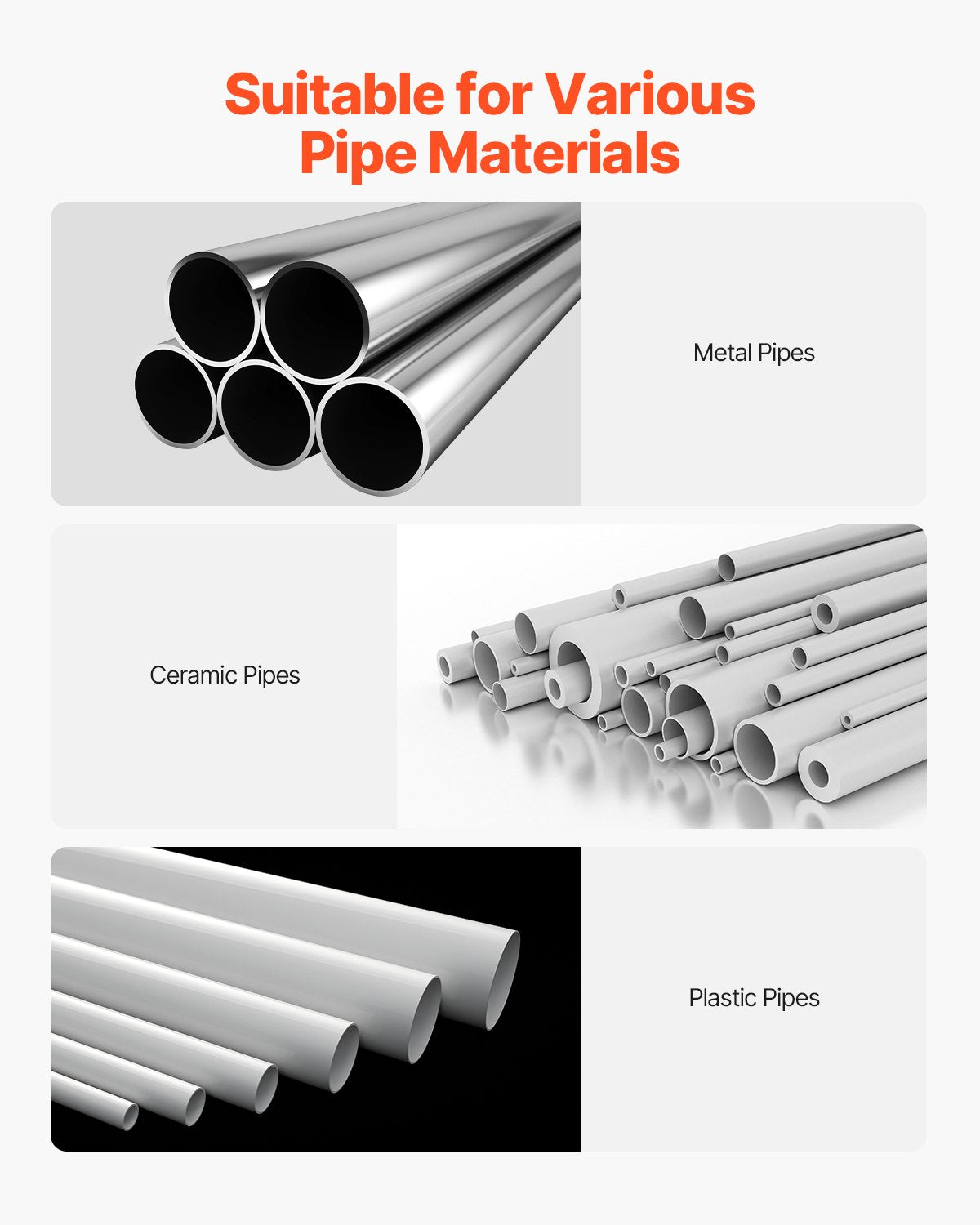 Heavy-Duty Pipe Chain Vise, 1/8" - 5" Pipe Capacity, 26" Rugged Chain & Cast Iron Base, Hitch Mount Vise Plate Holder With Adjustable Height - Fits 2 inch x 2 inch Receiver