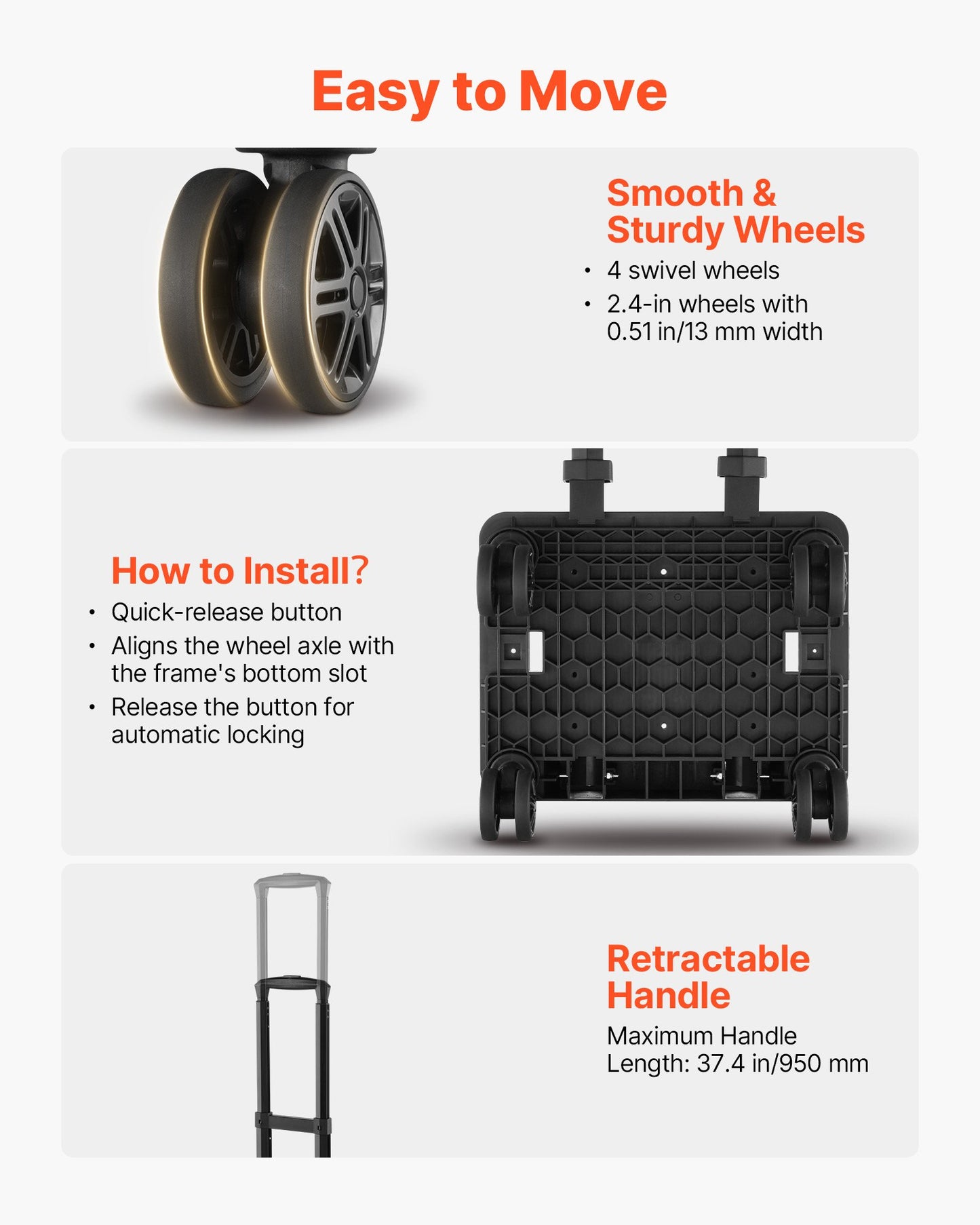 Bowlingväska för 2 bollar, fyra rullar och hjul, med separat fack för skor (upp till US-storlek 16) och extra stor tillbehörsficka, utdragbart handtag som kan förlängas till 950 mm