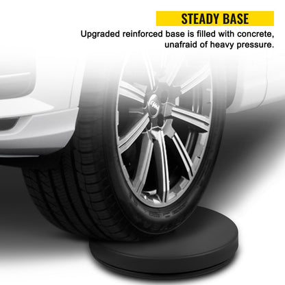 Crowd Control Stanchion, Set of 6 Pieces Stanchion Set, Stanchion Set with 5 ft/1.5 m Black Velvet Rope, Black Crowd Control Barrier with Sturdy Concrete and Metal Base – Easy Connect Assembly