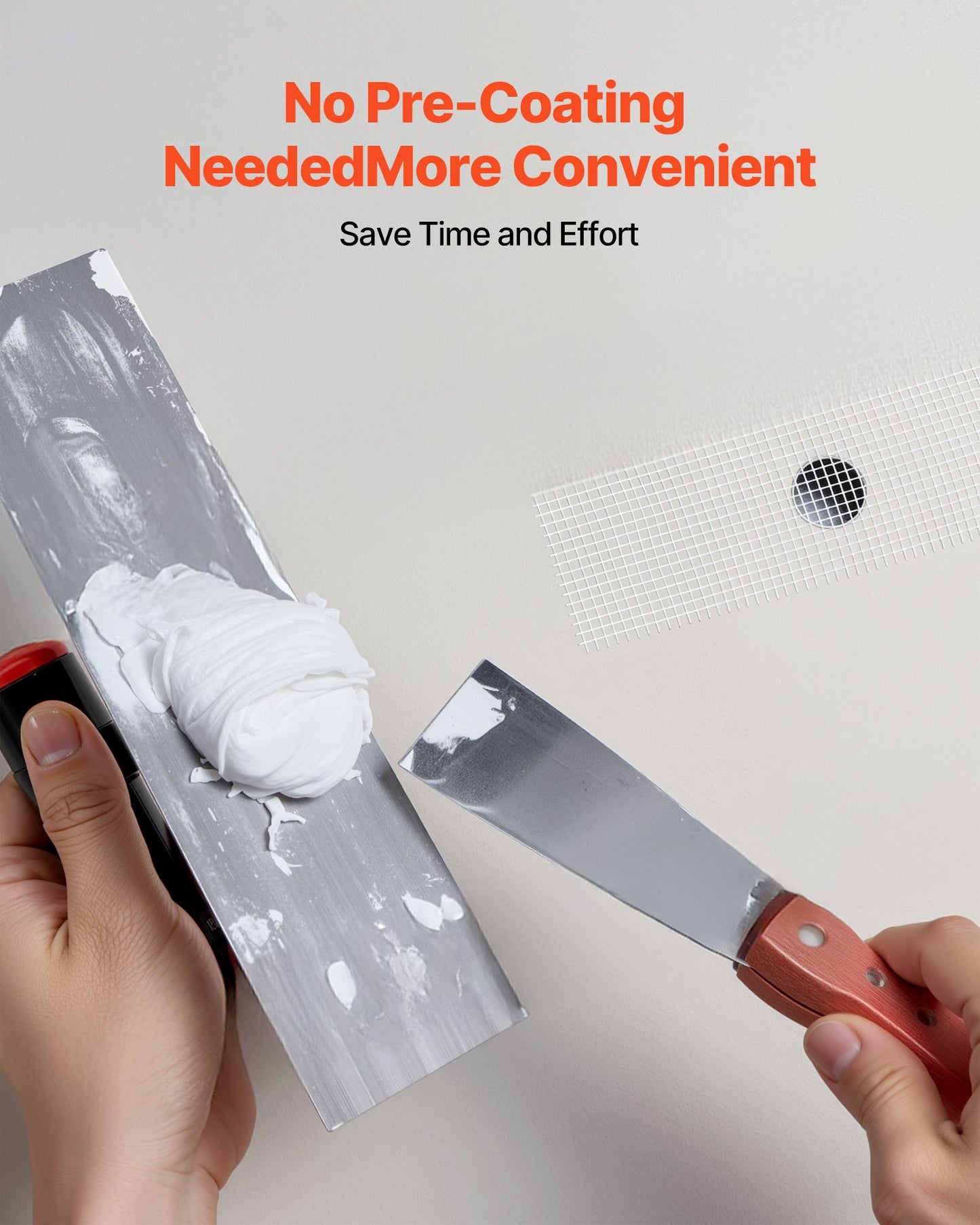 Drywall Mesh Tape, 50mm W x 45m L Self-Adhesive Fiberglass Drywall Joint Tape, 36 Rolls Dry Wall Patch for Easy Sheetrock Ceiling Crack Repair, to Achieve Smooth Even Wall Surface