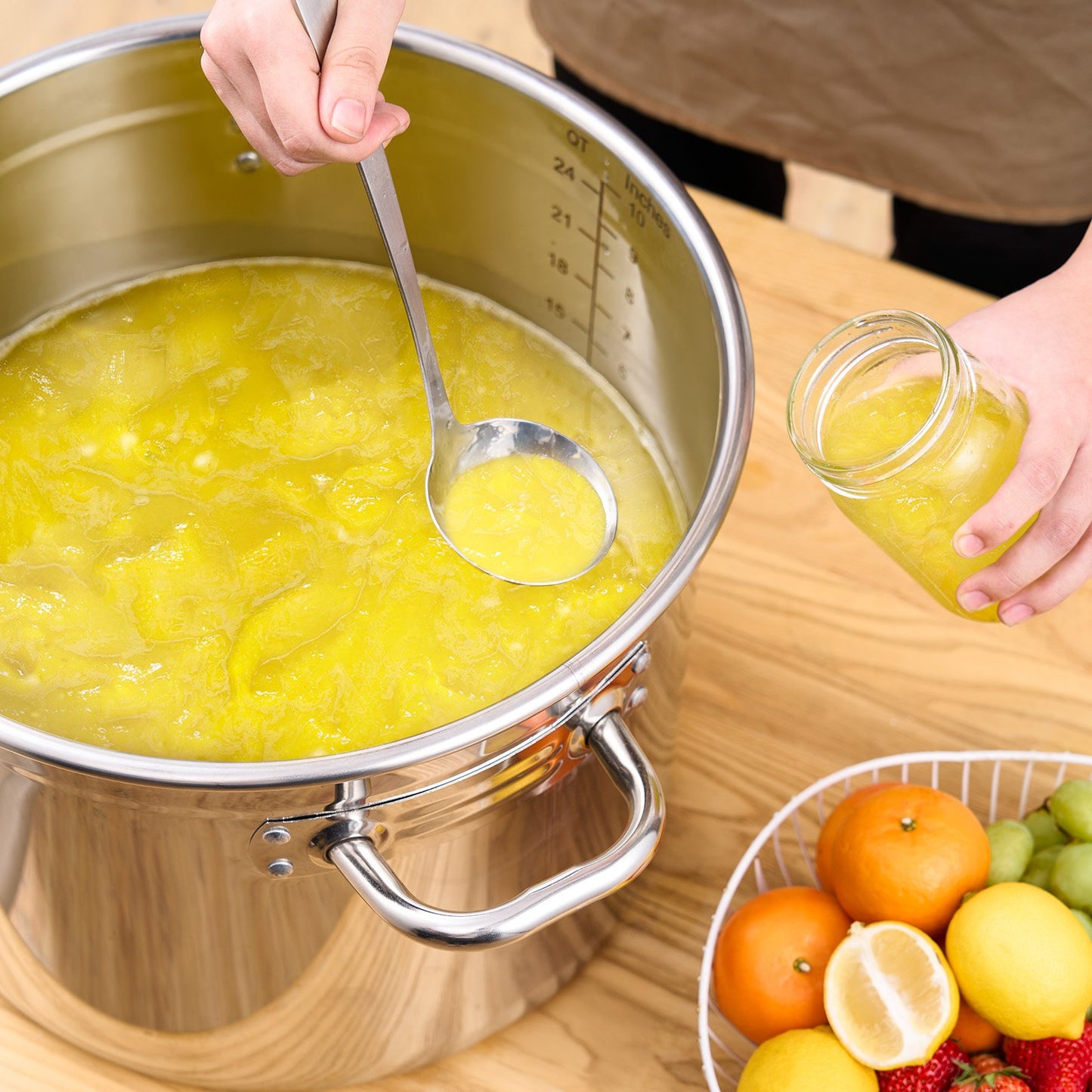 Canning Supplies Starter Kit, 11 Pieces Stainless Steel Water Bath Canning Kit for Beginners, Canning Tools Set: Pot, Rack, Lid, Ladle, Funnel, Tongs, Jar Lifter, Wrench, Measuring Cup