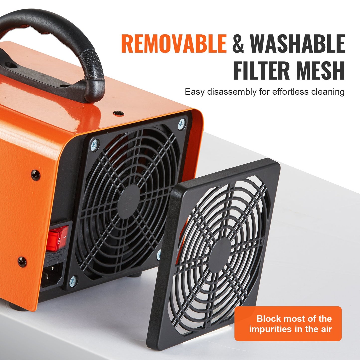 Ozone Generator, 12000mg/h Ozone Machine Odor Remover, High Capacity Commercial/Industrial Ozone Generator Machine, Home Air Ionizers Deodorizer with 0-120 min Time Setting for Rooms, Cars, Pets