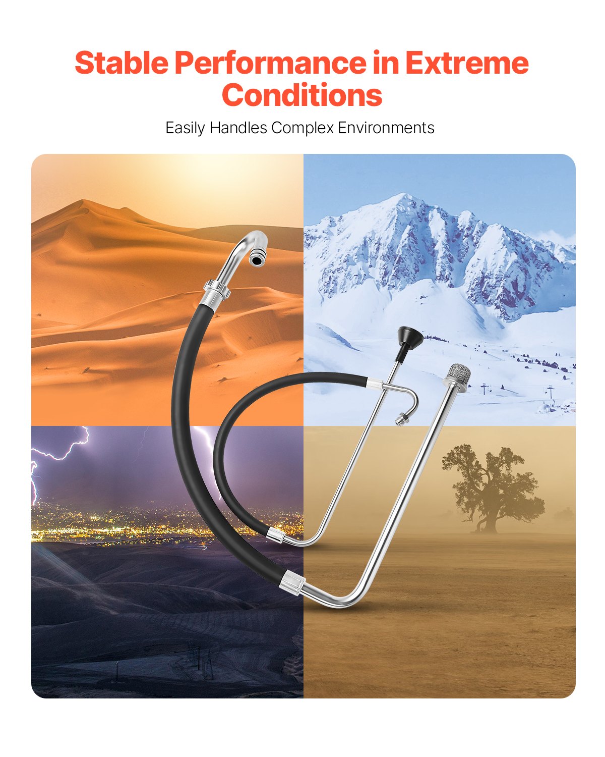 Suction Hose Tube and Reflux Line Sets, Aluminum Alloy an Rubber Suction Hose and Reflux Line Set, Paint Sprayers Tool Part, Compatible with Multiple Airless Spraying/Line Painting Machine