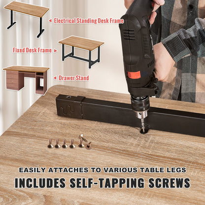 Table Top, 78.7" x 31.5" x 1", 220.5 lbs Load Capacity, Universal One-Piece Particle Board Desktop for Height Adjustable Electric Standing Desk Frame, Rectangular Countertop for Home and Office