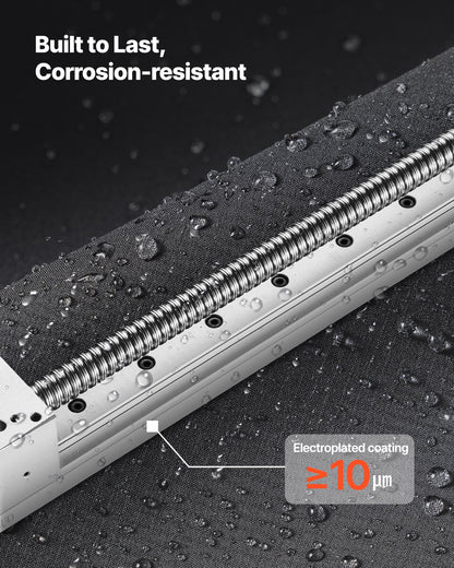 Linear Guide, 1000 mm Stroke Work Size, Ball Screw Motion CNC Linear Guide Stage Actuator, Motorized Nema 23 Stepper Motor, High Precision, for Engraving Machine CNC Milling Machine 3D Printer