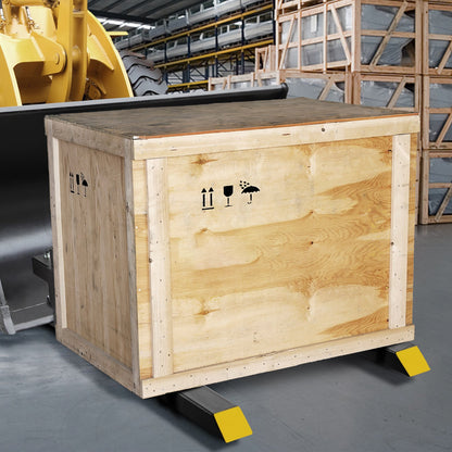 Klämbara pallgafflar, pallgafflar med kapacitet 907,2 kg, 152,4 cm traktorskopgafflar, kraftigt frontlastartillbehör för lastskopa, traktor, kompaktlastare, traktorgafflar för jordbruk och lantbruk