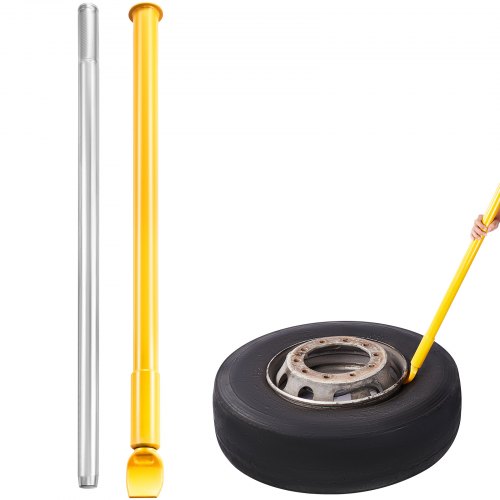 Tire Bead Breaker Slide Hammer, 117.6 cm Length Heavy Duty Steel Tire Bead Breaker, Portable Tire Changing Sliding Impact for Car Truck Trailer Tire Removal