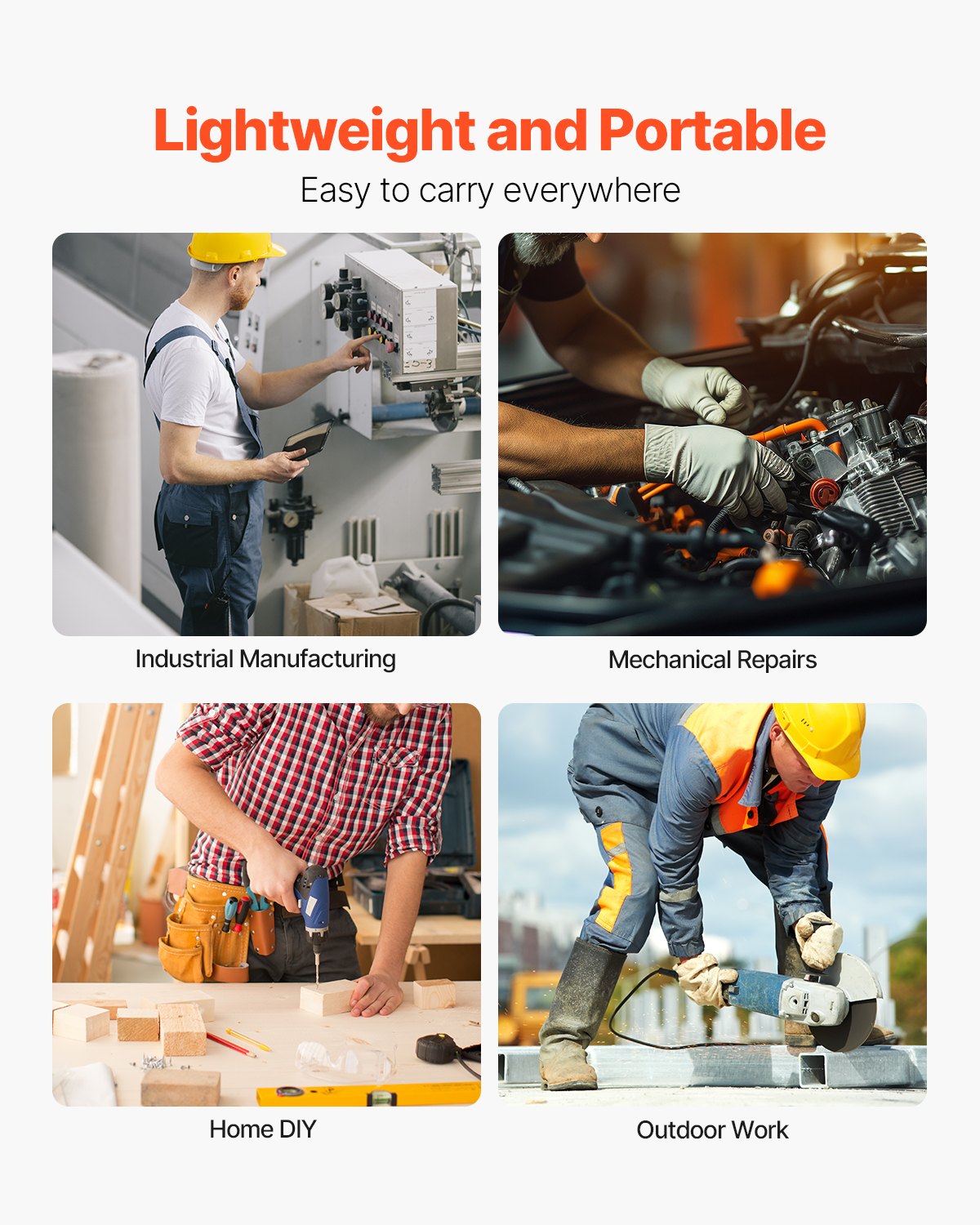 Rörsvetsskruvstäd, 1/2 till 8-tums rörsvetsklämma med dubbla kedjor och vevhandtag, kraftigt gjutjärnsskruvstäd för en mängd olika rör