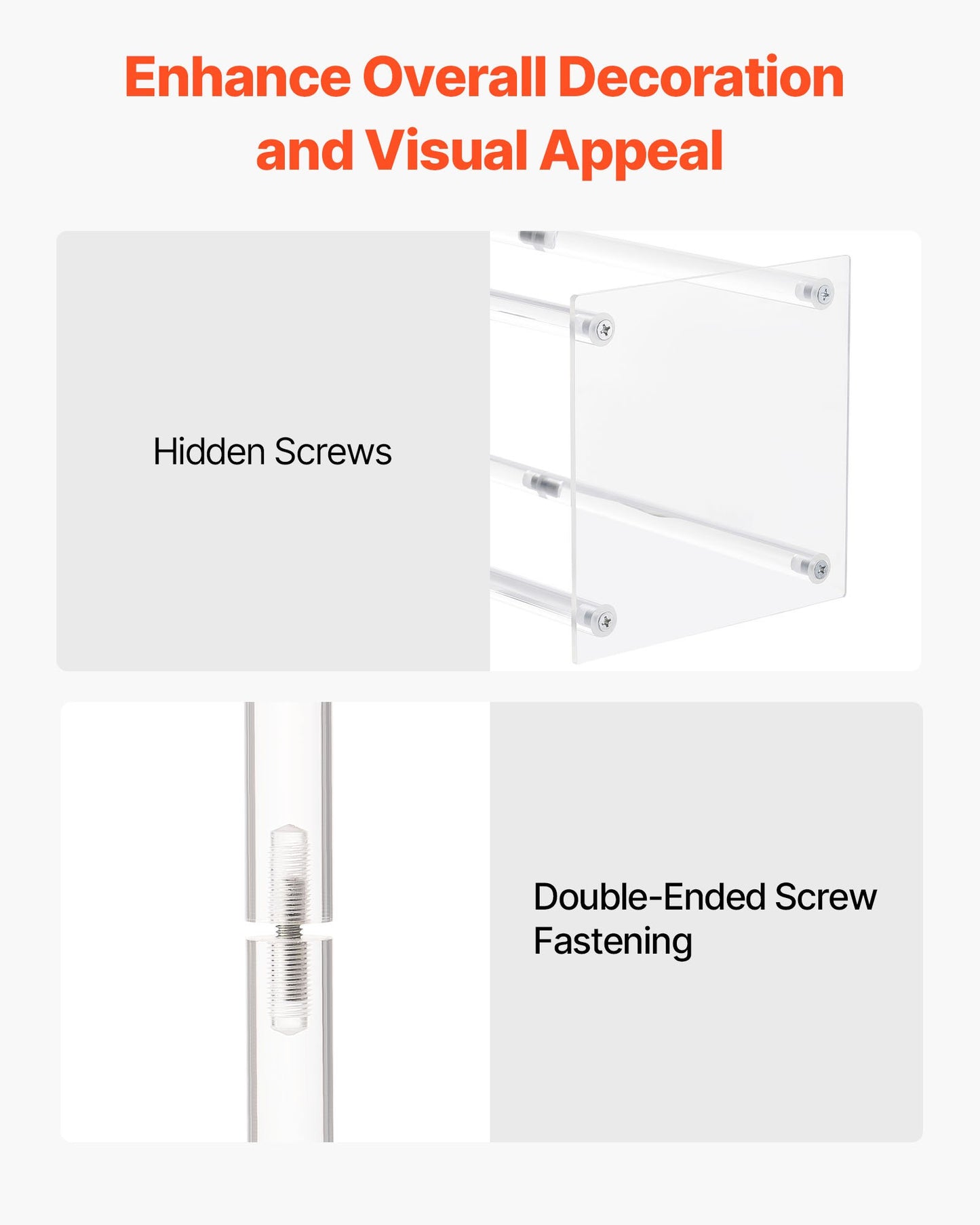 Wedding Flower Stand, 10PCS 80cm Column Flower Stand, Floral Stands with Acrylic Laminate, Cylindrical Cubic Floral Display Rack for Wedding, Party, Birthday, Home, Centerpiece Stands