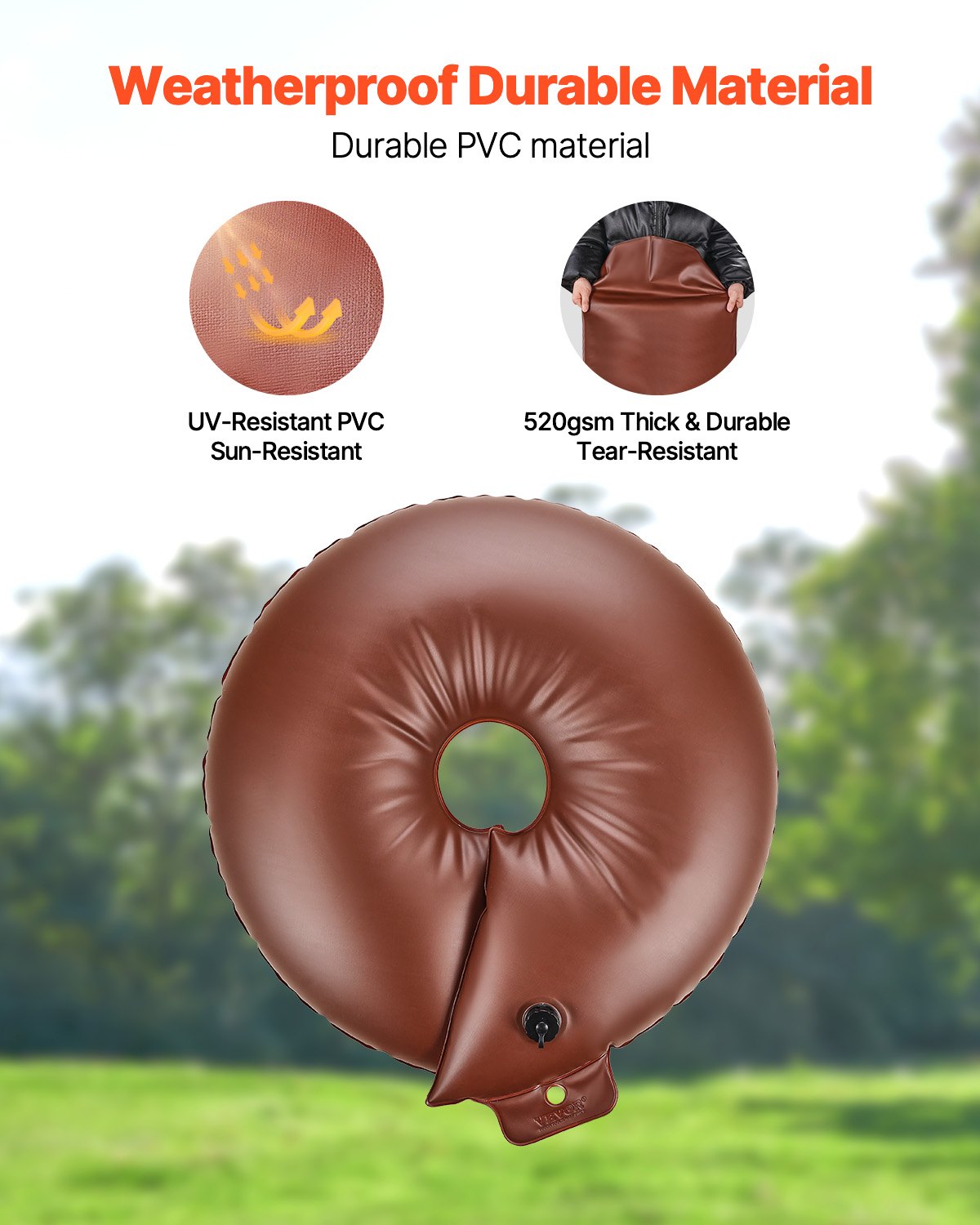 Tree Watering Rings, 4 Pcs 16 Gallons Tree Watering Bags, 6-9 Hours Slow Release, Refillable Planting Water Bags, Water Saving, Heavy Duty Watering System for Shrub Tree Root Drip Irrigation