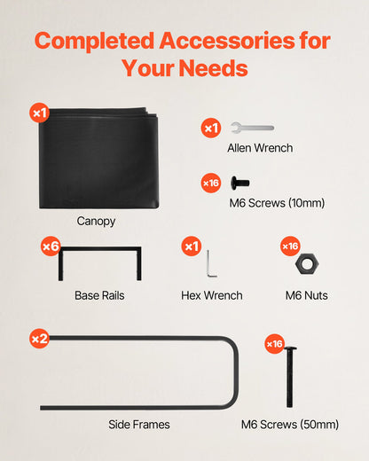 Firewood Rack with Waterproof Cover, 1.22m Outdoor Firewood Holder, 1/4 Cord Storage Metal Log Holder, 400lb Max Weight Capacity, Full Covered, Powder-Coated Wood Storage Rack for Fireplace Deck