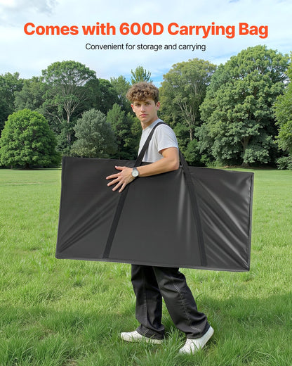 Cornhole-set, 4x2 fot Cornhole-spelbrädor, bärbar kastabräda i massivt trä, inomhus- och utomhusspel för vuxna, inkluderar 8 säckar och bärväska, för trädgården, bakgården, stranden, camping