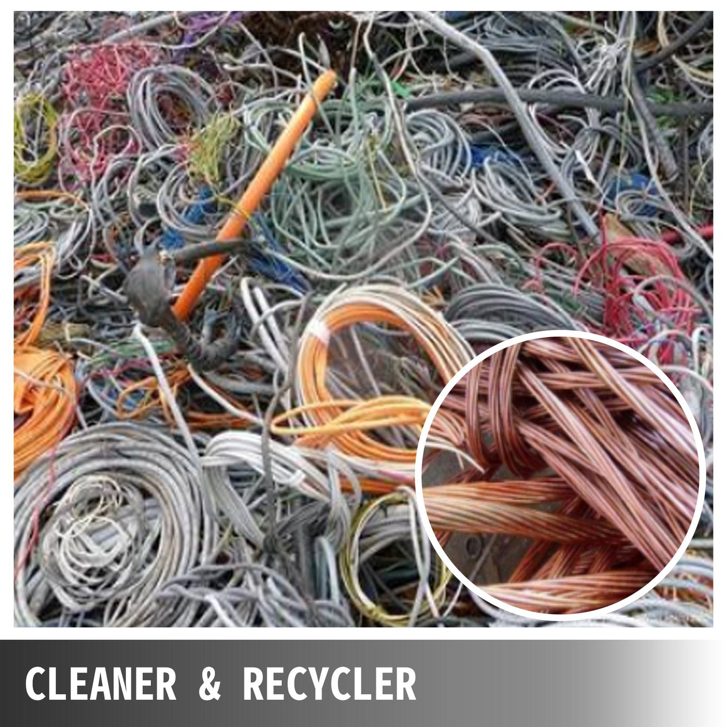 1.5-20mm Copper Wire Stripping Machine 1 blade Cable Stripper Scrap Metal Recycle Wire Stripping Tool Manual & Semi-automatic Red