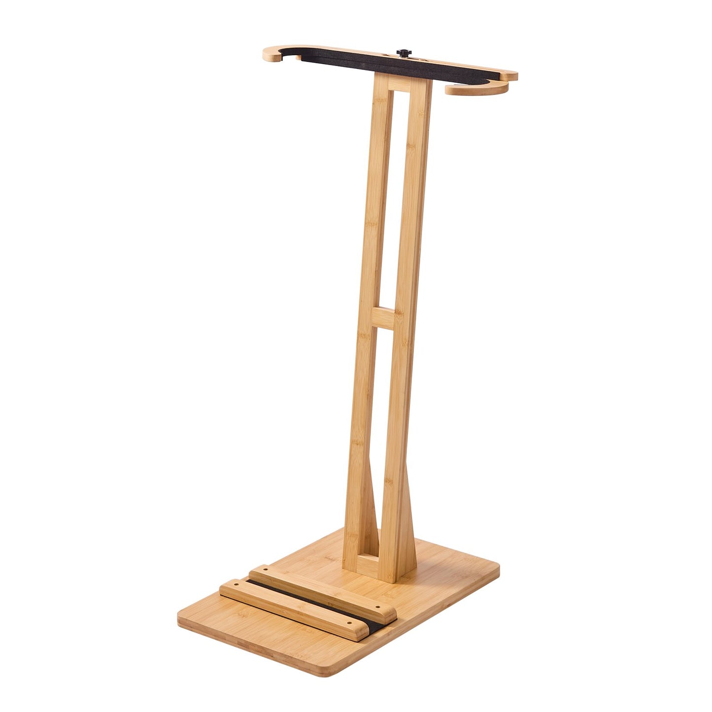 Vertical Surfboard Stand, Wooden Surfboard Rack for Storage and Display, Adjustable & Freestanding Board Stand Organizer with Padding, for Wakeboards, Snowboards, Kiteboards, Shortboard, Skis