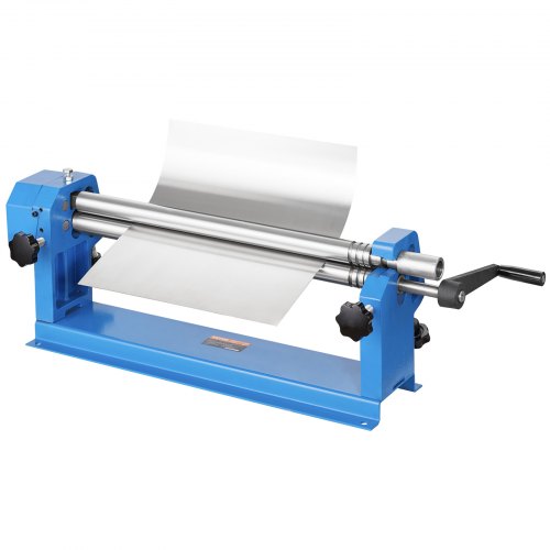 Slip Roll Machine, 610 mm Forming Width, Sheet Metal Slip Roller Rolling Bending Machine, with 2 Detachable Rollers for Low Carbon Steel Copper Sheet Aluminum Alloy Sheet