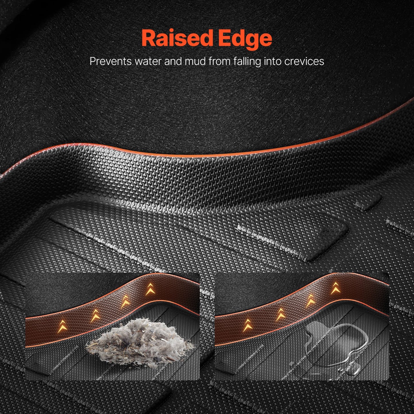 Cargo Mat Compatible with Toyota Camry Hybrid 2018-2025, Precise Fit Odorless Durable Trunk Mat, TPE Trunk Protector Replacement, Black (1PCS)