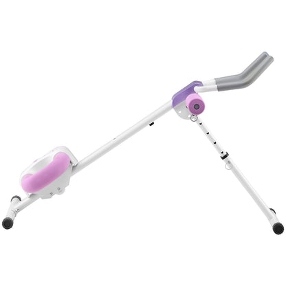 Magträningsmaskin, Magträningsutrustning för hemmagym, Core- och magtränare för kvinnor, 145 kg viktkapacitet styrketräningsmagcruncher, hopfällbar justerbar fitnessträningsmaskin