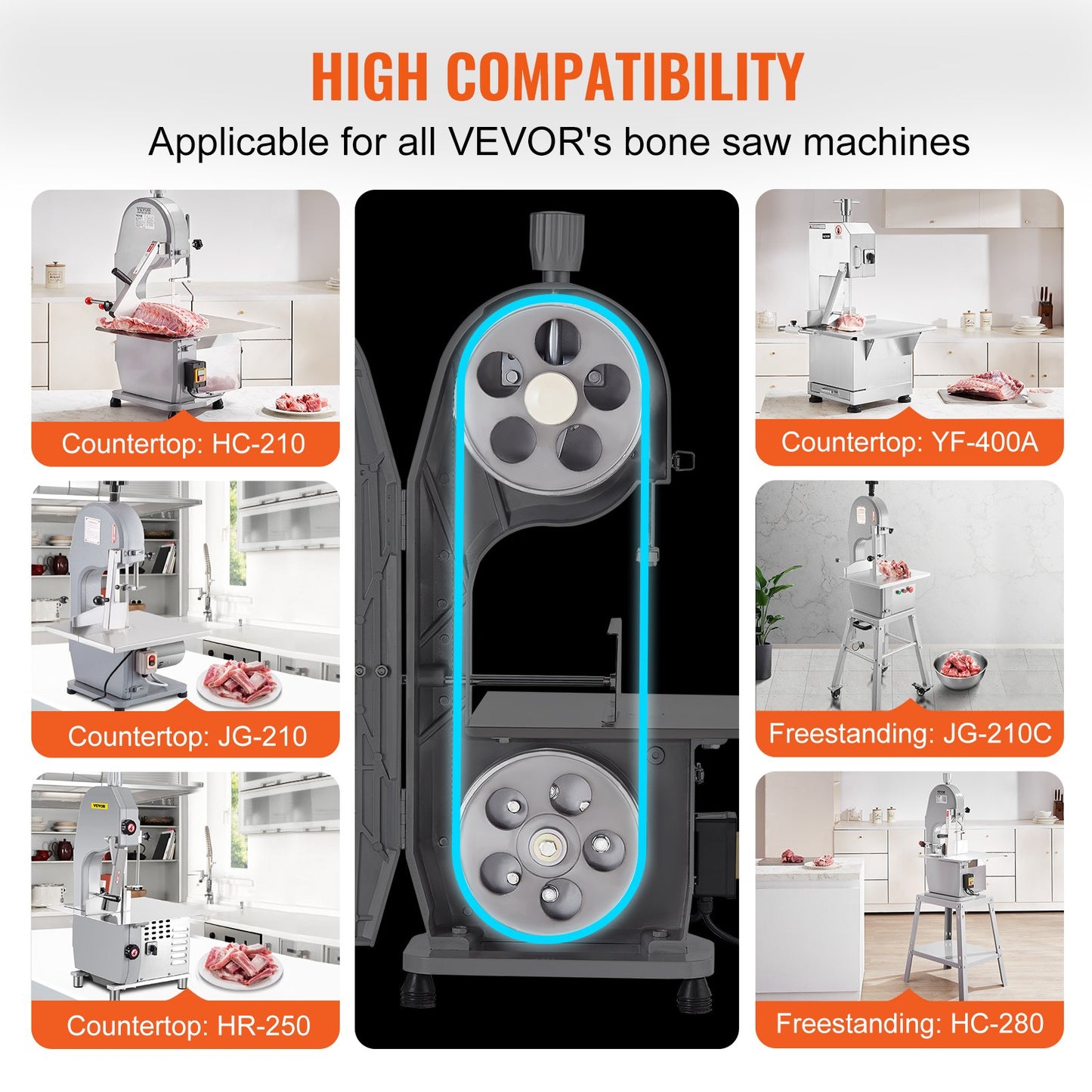 Band Saw Blade for Cutting Meat Bone 65