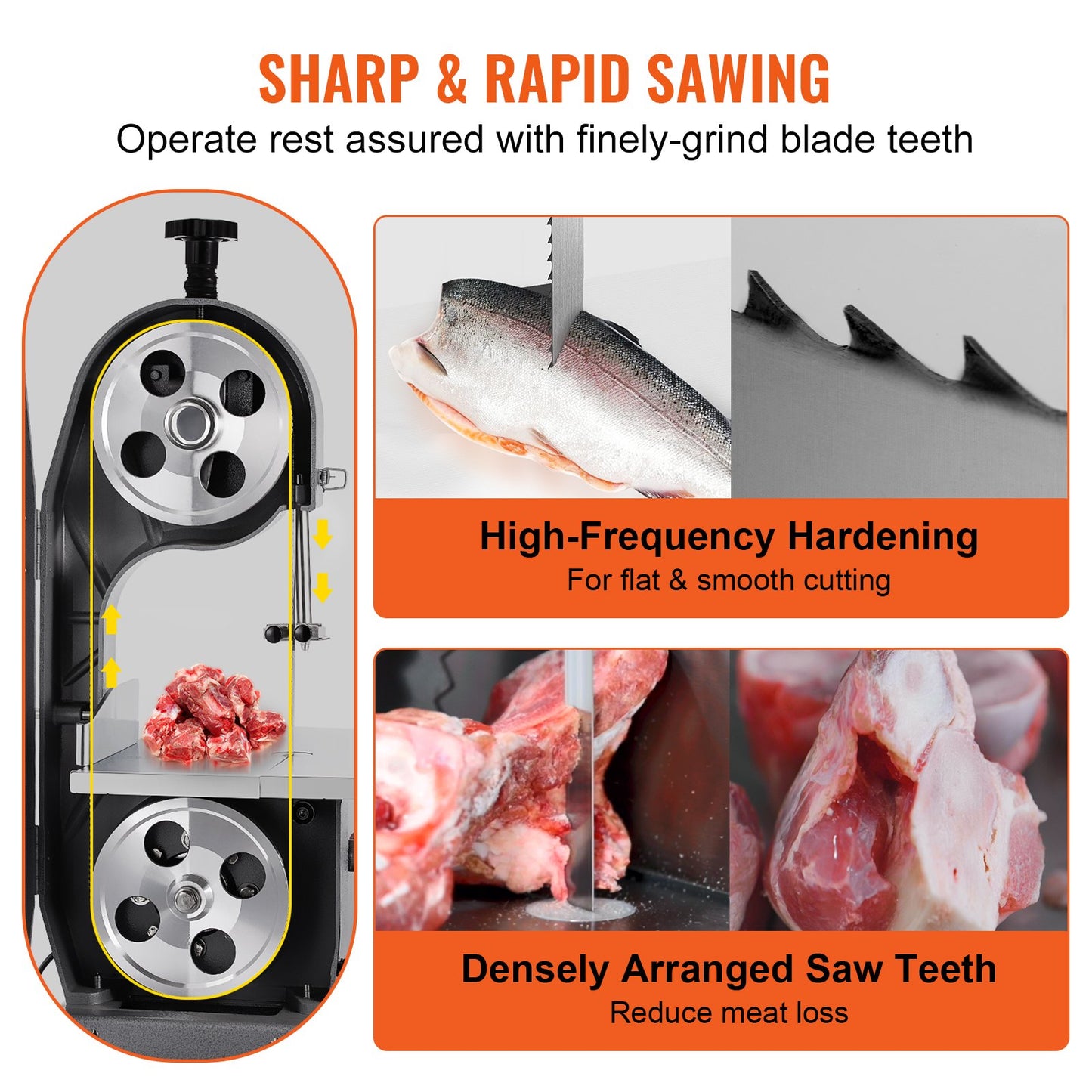 Band Saw Blade for Cutting Meat Bone 65