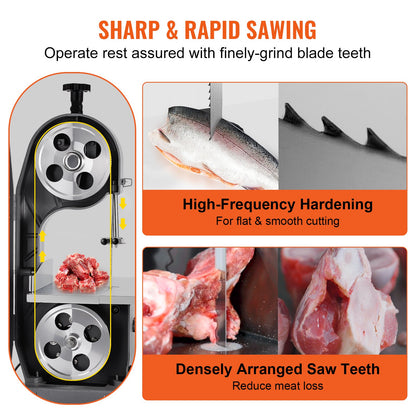 Band Saw Blade for Cutting Meat Bone 65