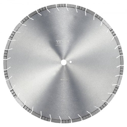 Diamond Blade, 20inch/500mm Concrete Saw Blade Wet or Dry, 0.47inch/12mm Slanted Teeth Diamond Segment Blade, Universal 1 inch/25.4 mm Center Hole Diameter, for Concrete Cement Board Tile Brick