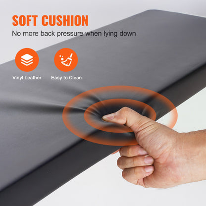 Under Dash Creeper, 1016 mm, 149.7 kg Capacity Rolling Mechanic Garage Creeper, 20.3-27.4 in Height Adjustable, Laying Down or Upright Inside of Car or Truck, Easy Fold Support for Garage Shop