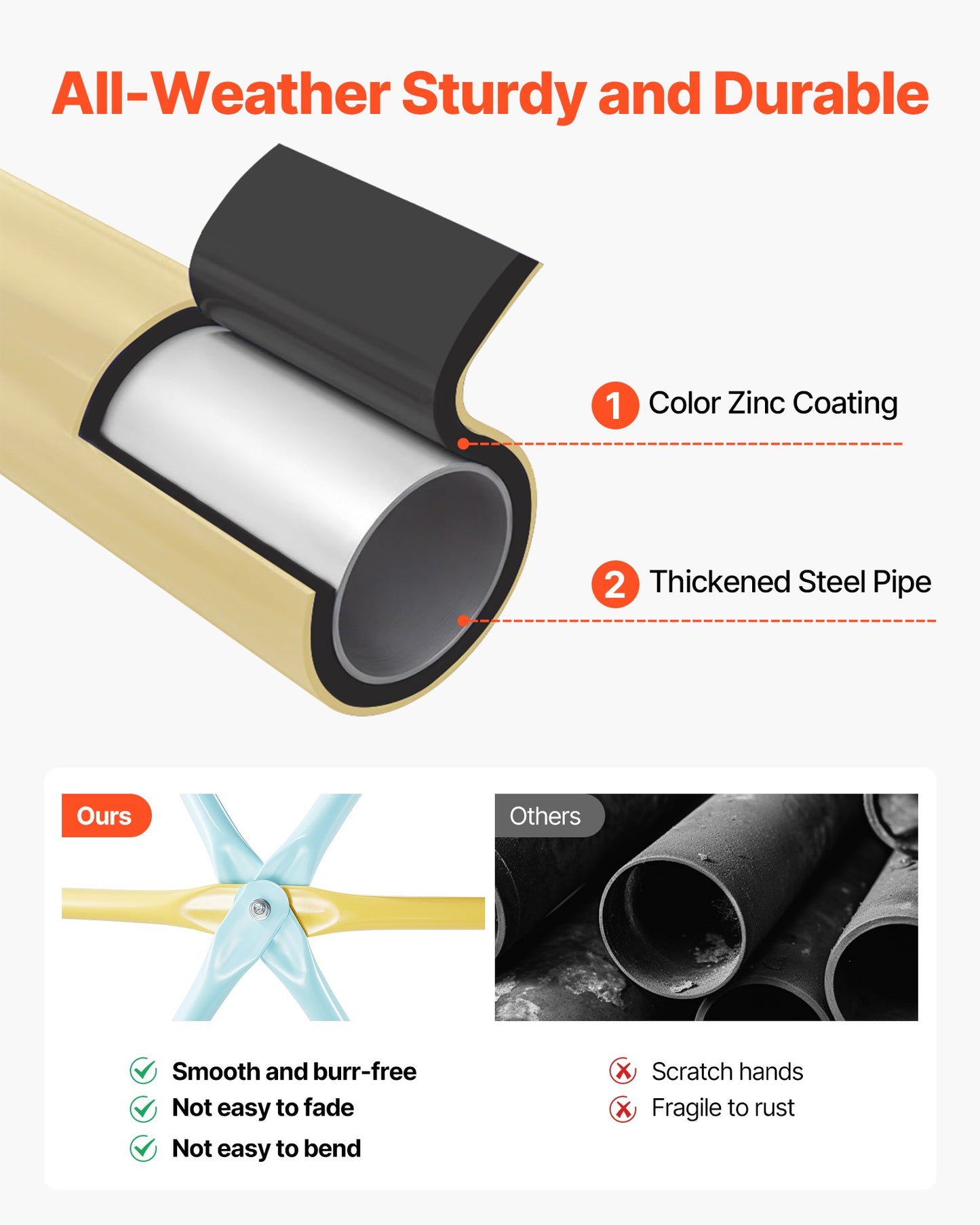 Klätterkupol, 305 cm geometrisk kupolklättrare, 453 kg lastbar klätterställning för klätter, 2 basketbollar och bläckfisknät, lättmonterad klätterutrustning för utomhusbruk för barn 3 till 10 år