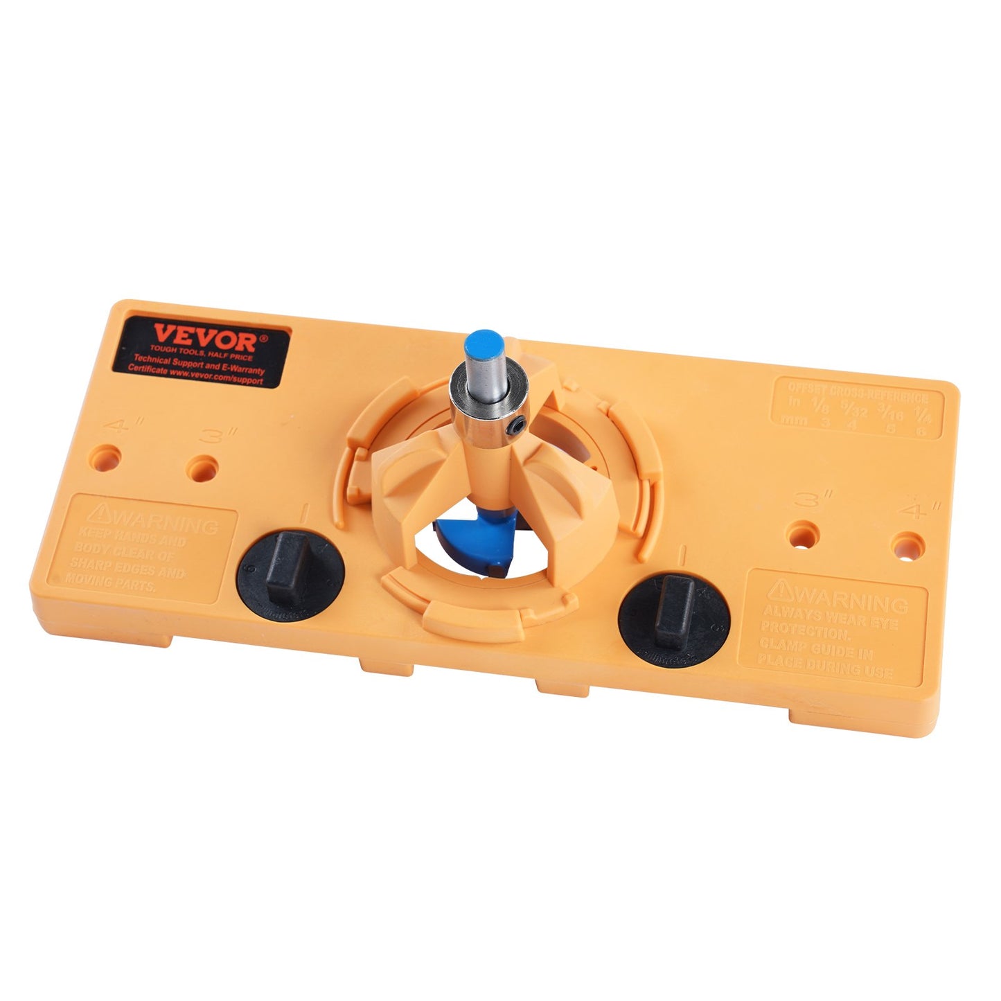 Dold gångjärnsjigg, skåpgångjärnsjigg med C-klämma och tillbehör, PA66 nylon och stålmaterial, noggrann gångjärnsborrjigg för träbearbetning för dörrar, skåp, gångjärnsmontering