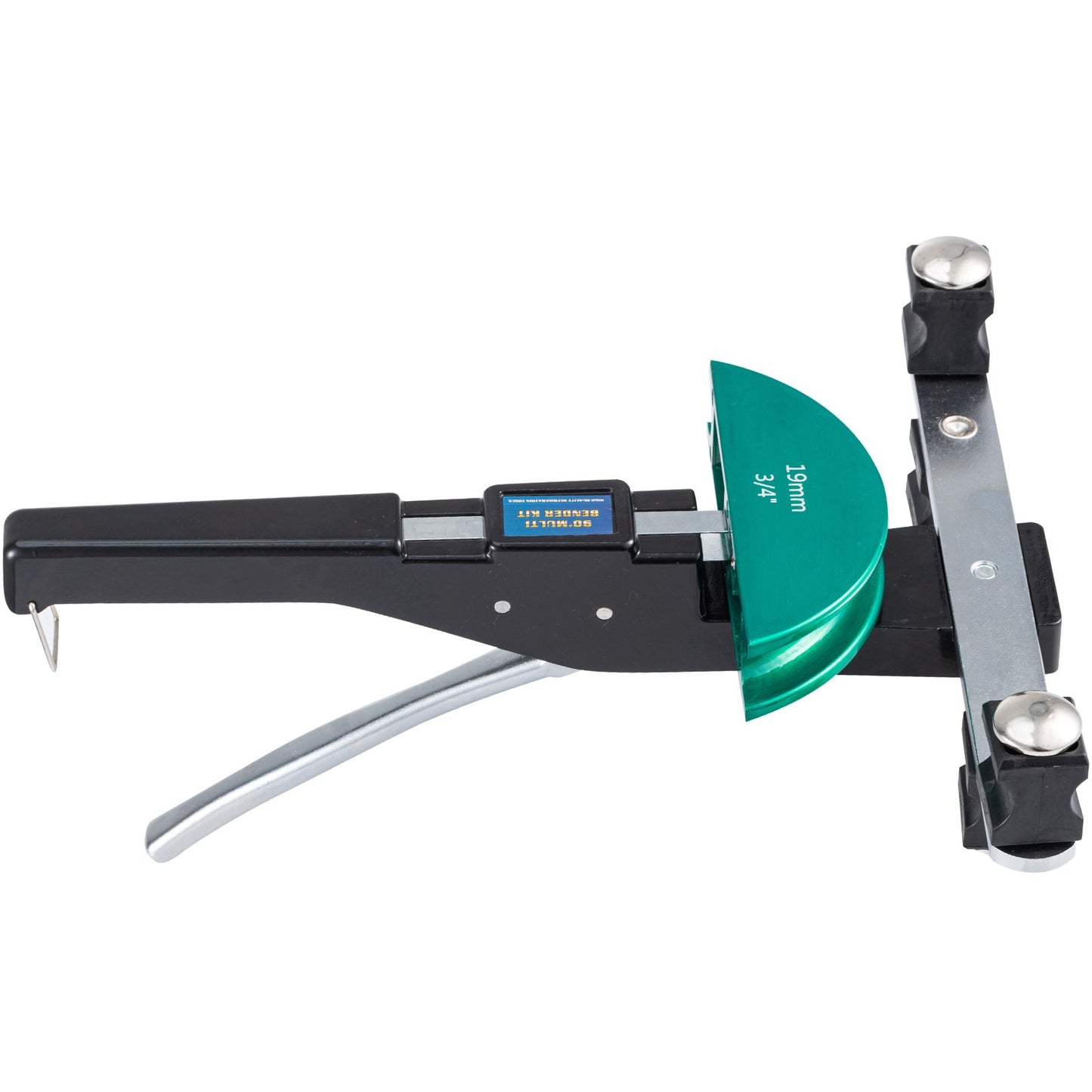 Kopparrörsbockare, 7 färgglada matriser 1/4-7/8 tum 90 graders fram- och bakbockning, 6-22 mm för koppar- och aluminiumrör med omvänd böjningsanordning