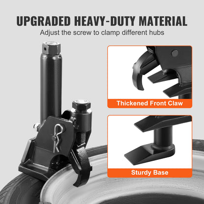 Manual Tire Bead Breaker, 96.5- 106.7 mm Tires Changer Tool, Heavy-duty Bead Breaking, Easy-Operated Tire Repair Tool for ATVs/UTVs, Tractors, Trucks, Cars, Heavy Duty Tires
