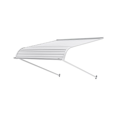Aluminum Awning 40 x 42 in, Durable Window Awning Door Canopy, Lightweight and Stable Aluminum Exterior Awnings Rain Snow Sunlight Protection for Door Entrance Windows Patio Porch