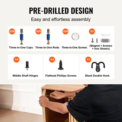 Cat Litter Box Enclosure Hidden Litter Box Furniture 80 cm L x 50.8 cm W x 55.9 cm H