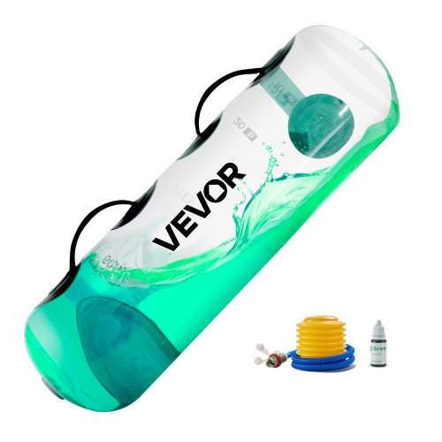 Vattenvikter Aqua Bag, Stora Aqua Bags för Träning, 22,68 kg Justerbar Bärbar Stabilitets- och Helkroppsträningsutrustning, För Styrketräning, Bål- och Balansträning, Hemmagymträning