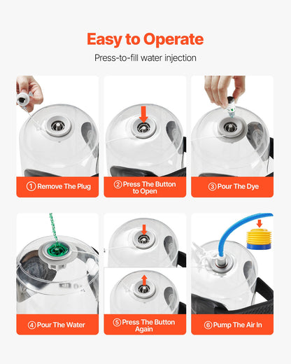 Vattenvikter Aqua Bag, Stora Aqua Bags för Träning, 22,68 kg Justerbar Bärbar Stabilitets- och Helkroppsträningsutrustning, För Styrketräning, Bål- och Balansträning, Hemmagymträning