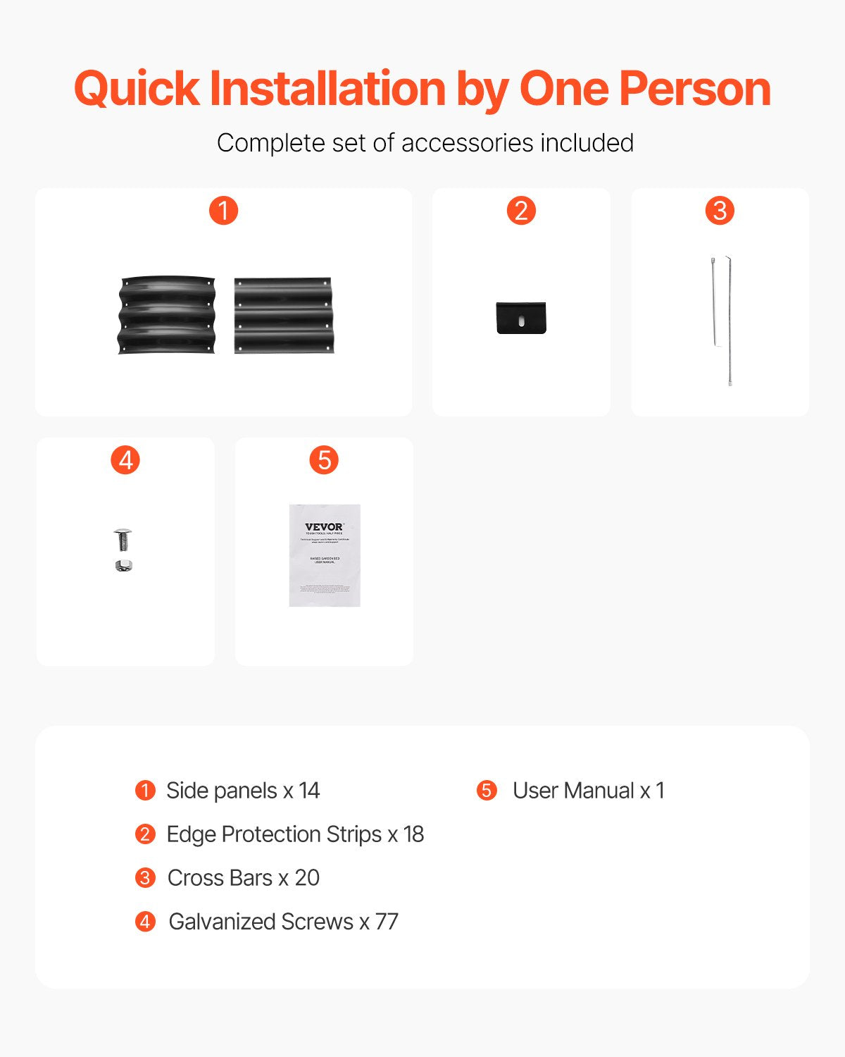 Upphöjd trädgårdsbädd i metall, 8 x 2 x 1 fot utomhusgalvaniserad planteringslåda, med öppen botten, stor oval planteringsbädd för trädgårdsskötsel av grönsaker, blommor, örter och suckulenter, mörkgrå