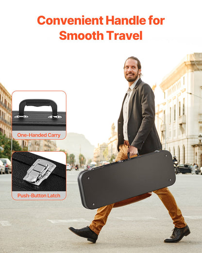 Electric Guitar Hard Case 1095 mm (43.11 in) With Lock And Key for Electric Guitar