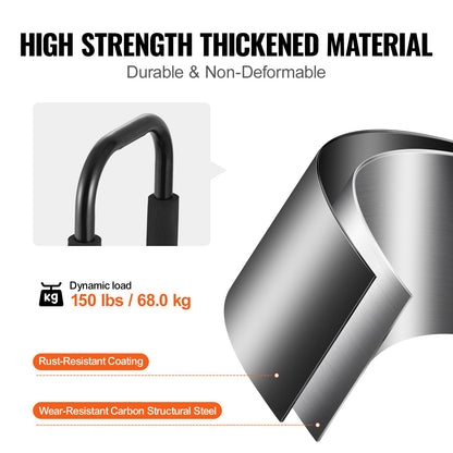 Kajaktakräcke 2 par J-Bar, mjukt takräcke snabbt hopfällbart, toppmonterat surrningsfäste, hållare för kajak, surfbräda, kanot, SUP, skidbräda, montering på bil, SUV, lastbil, 2 kajaker