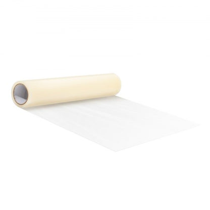 Carpet Protection Film, 24" x 50' Floor and Surface Shield with Self Adhesive Backing & Easy Installation, Polyethylene Adhesive Car Mat Protector Roll for Construction & Renovation