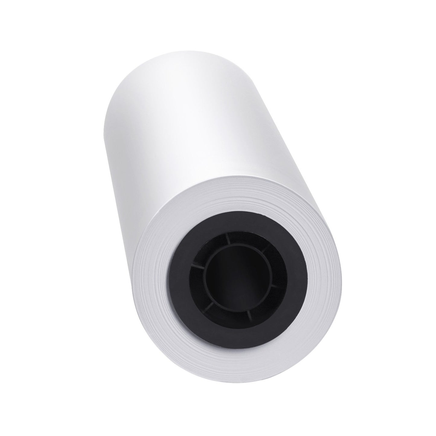 Bredformatspapper, plotterrulle 609,6 mm x 45,7 m, 2 rullar CAD-pappersrullar med 50,8 mm kärna, 80 GSM plotterrullar, för CAD-ritningar, tekniska planer, GIS-kartor och arkitektoniska designer