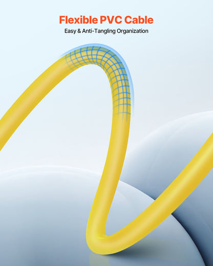 XLR Cable 4.57 m, 6 Pack, Shielded Balanced DMX Male to Female Microphone Cables, Gold-Plated 3-Pin XLR Mic Speaker Cord Wires, for Stage Lighting, Microphones, Amplifier, Mixer, Speaker Systems