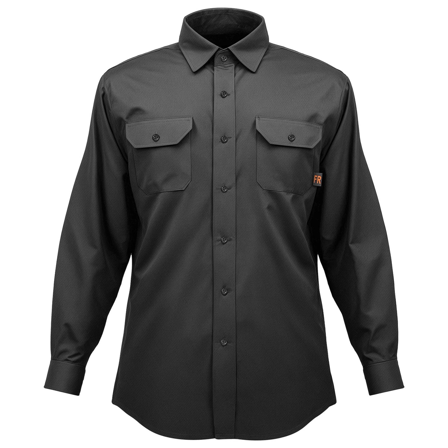 Flamskyddad svetsjacka - XXL-storlek, 180 g FR-bomullssvetsjacka, maskintvättbar värmebeständig säkerhetsjacka med krage, justerbara manschetter och fickor, uppfyller ATPV 9,2 kcal/cm² ljusbågsklassning