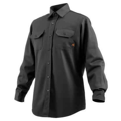 Flame-Resistant Welding Jacket - L Size, 7oz. FR Cotton Welding Jacket, Machine Washable Heat-Resistant Safety Jacket with Collar, Adjustable Cuffs & 2 Pockets, Meet ATPV 9.2 Cal/cm² Arc Rating