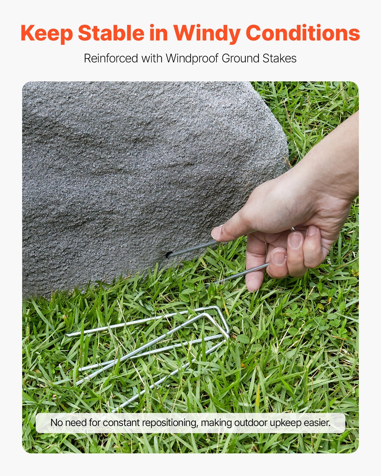 Konststensskydd, Konststensskydd för utomhusbruk, Realistisk naturlig textur, Lätt och väderbeständig konstgjord sten för landskapsarkitektur, trädgårdsdekor, Mörkgrå, Mellanstorlek