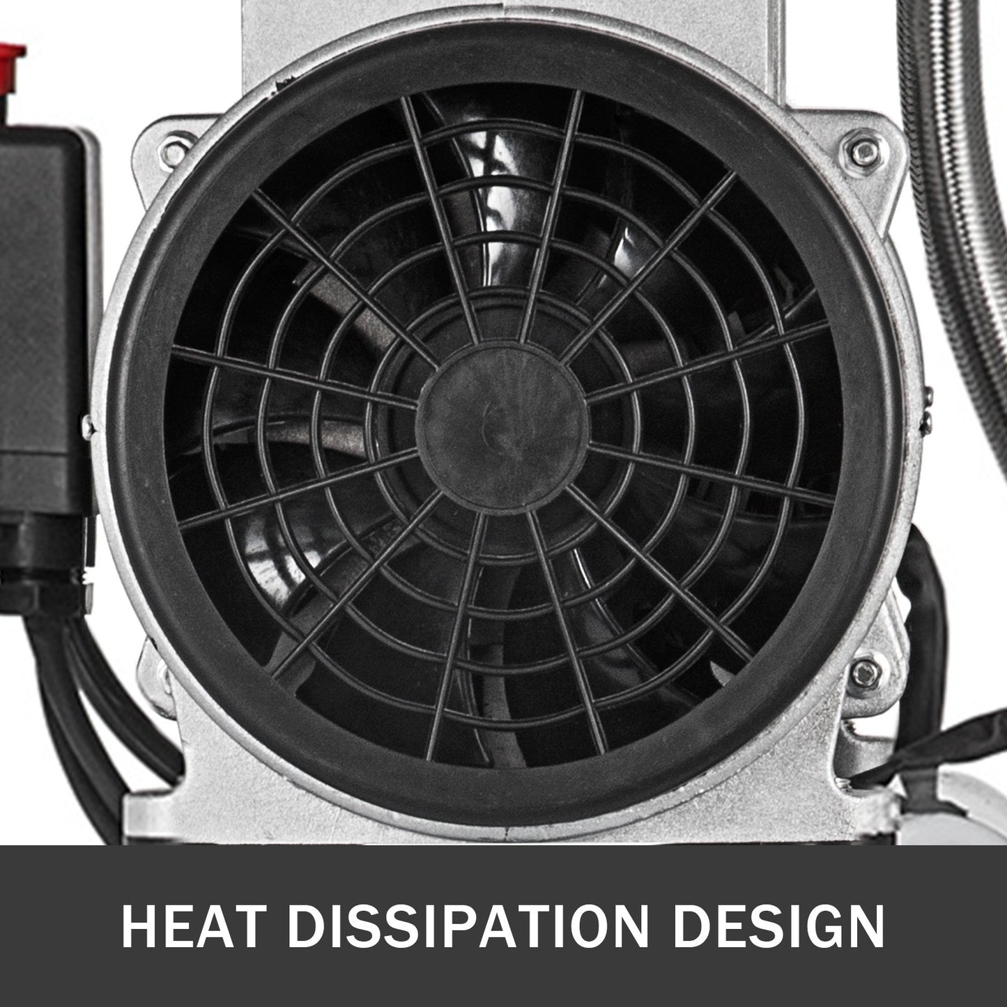 Vertical Air Compressor 6.6 Gallon Ultra Quiet Oil-Free Air Compressor 30L Tank Silent Air Compressor 850W Oil Free Compressor Low Noise